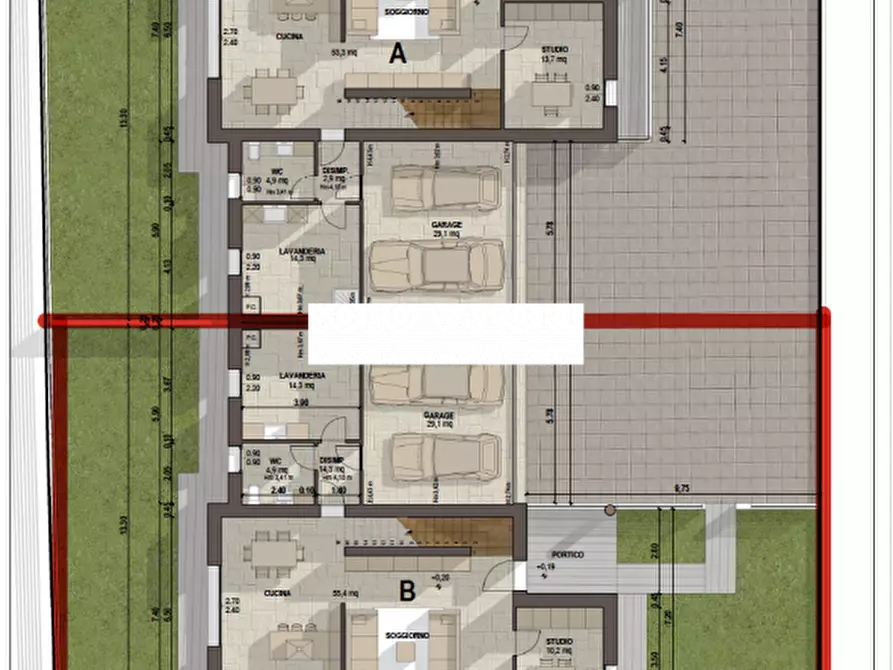 Immagine 12 di Casa bifamiliare in vendita  a Cittadella