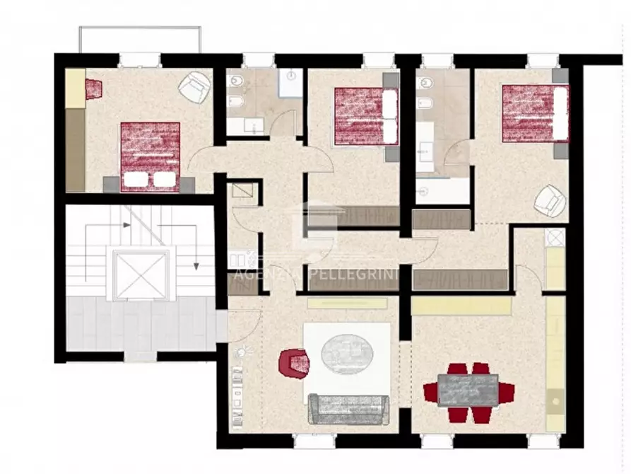 Immagine 17 di Appartamento in vendita  in VIA QUADRI a Vicenza