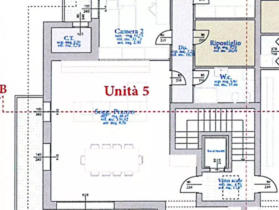 Immagine 2 di Appartamento in vendita  a Massanzago