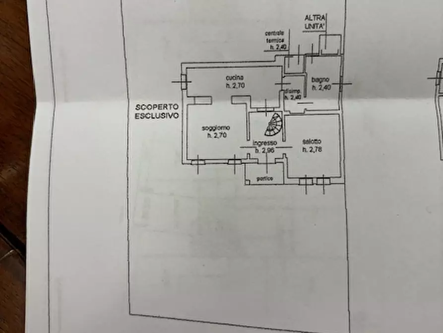 Immagine 48 di Casa indipendente in vendita  in via roma a Fosso'