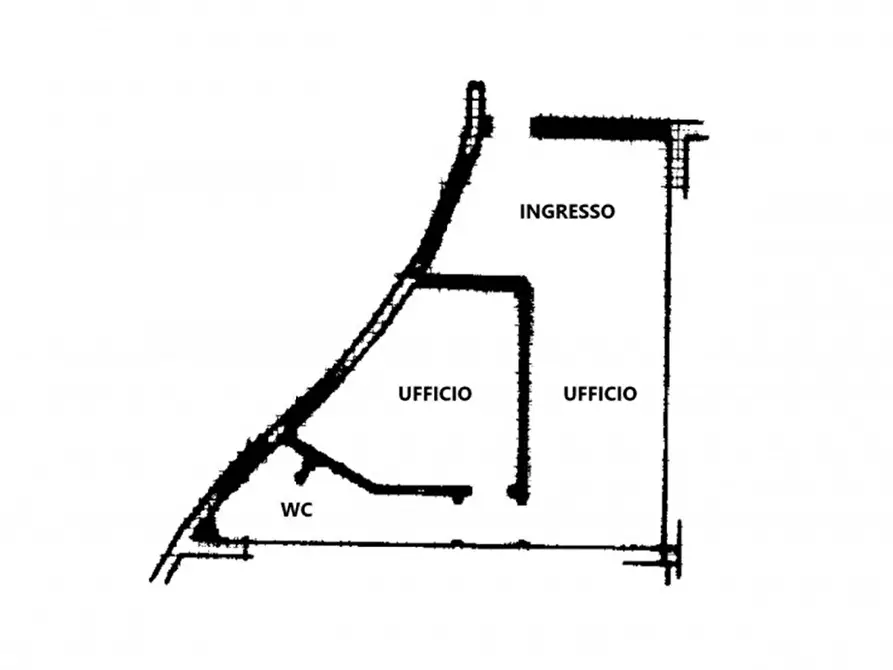 Immagine 1 di Ufficio in vendita  in Via Giuseppe Verdi, N. 19/B a Polesella