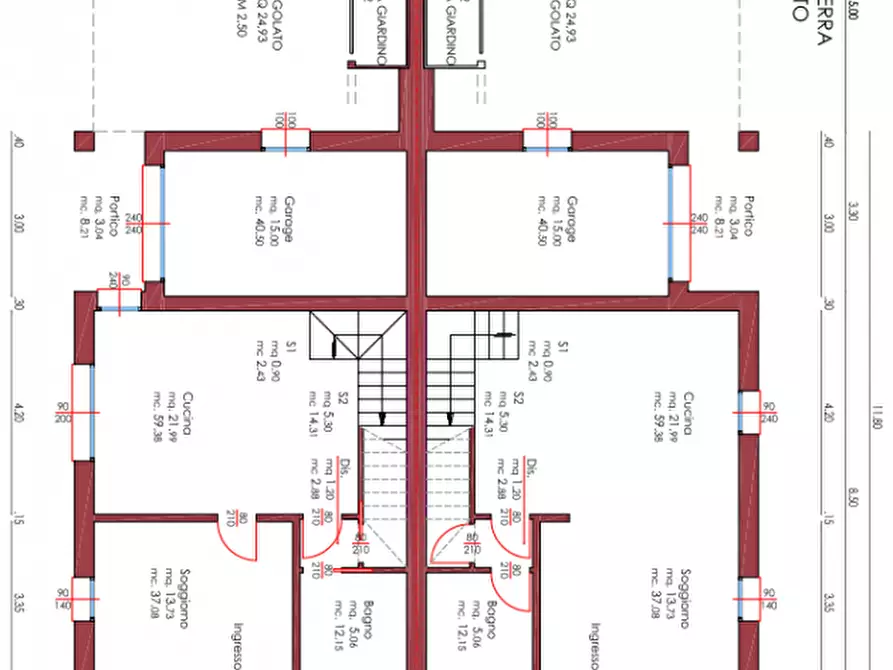 Immagine 23 di Casa bifamiliare in vendita  in Arzergrande a Arzergrande