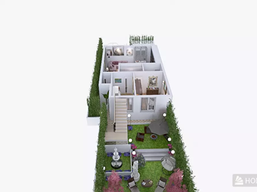 Immagine 36 di Appartamento in vendita  in via della pisana a Roma