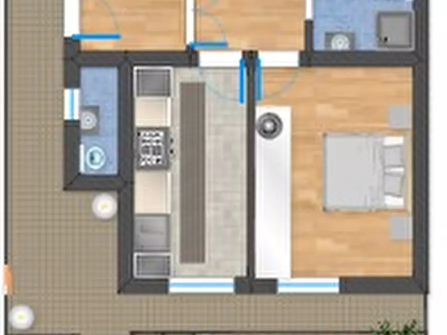 Immagine 42 di Appartamento in vendita  in via della pisana a Roma