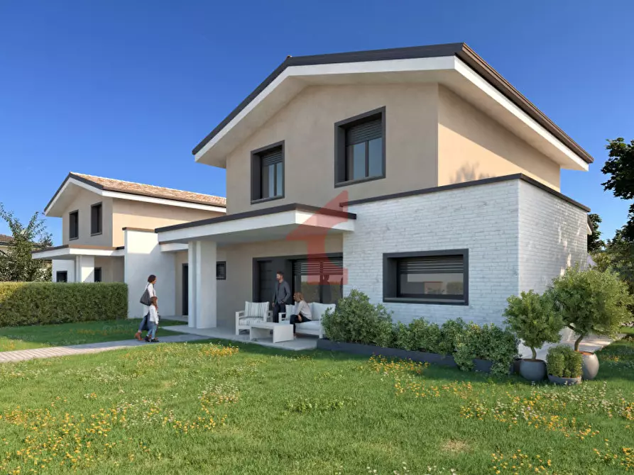 Immagine 2 di Casa bifamiliare in vendita  in Via Borsellino a Fontanellato