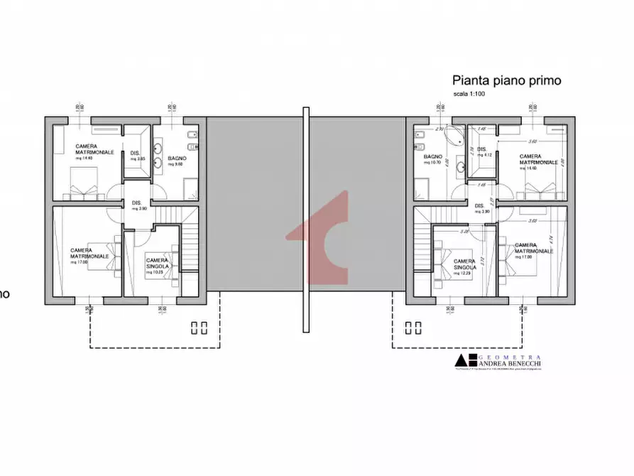 Immagine 8 di Casa bifamiliare in vendita  in Via Borsellino a Fontanellato