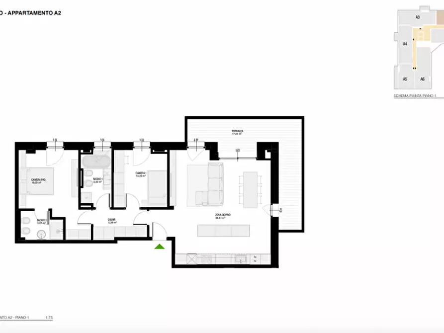 Immagine 10 di Appartamento in vendita  in Via Cereria a Bassano Del Grappa