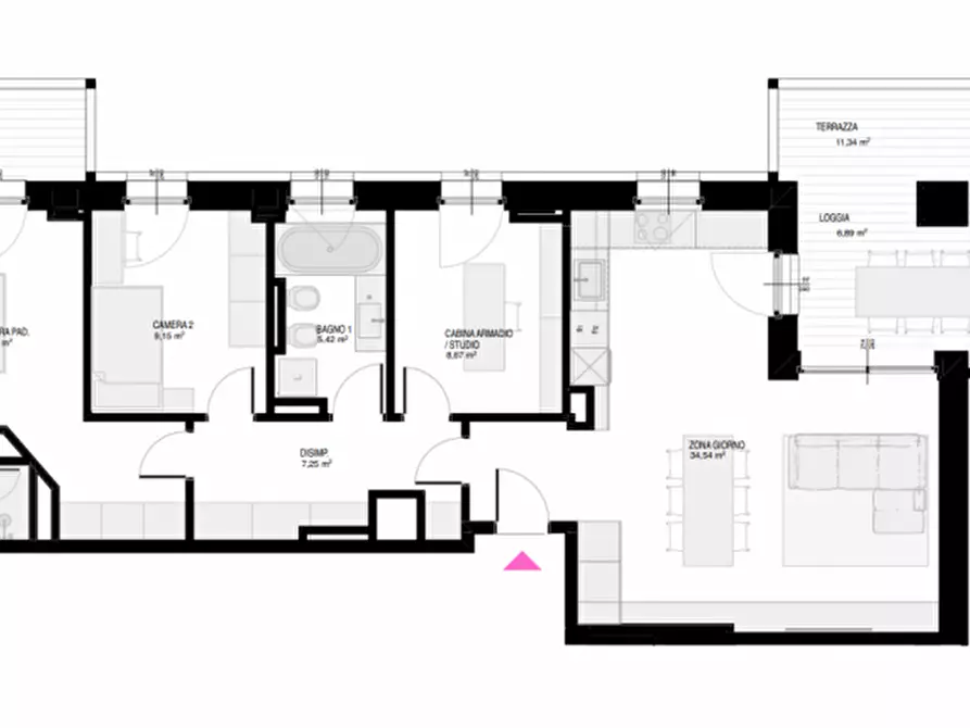 Immagine 13 di Appartamento in vendita  in Via Cereria a Bassano Del Grappa