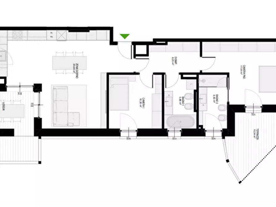 Immagine 17 di Appartamento in vendita  in Via Cereria a Bassano Del Grappa