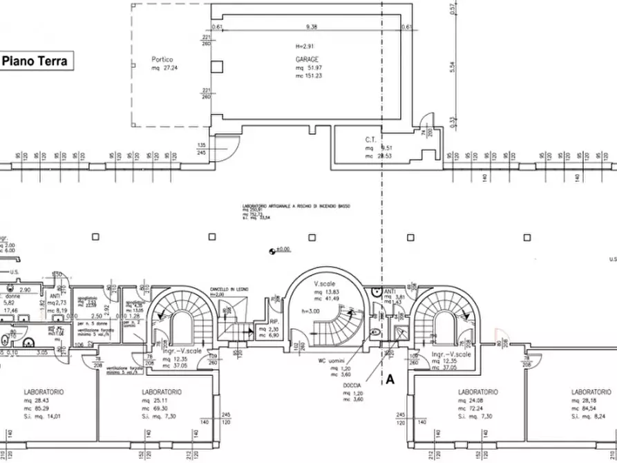 Immagine 6 di Capannone industriale in vendita  a Vigonza