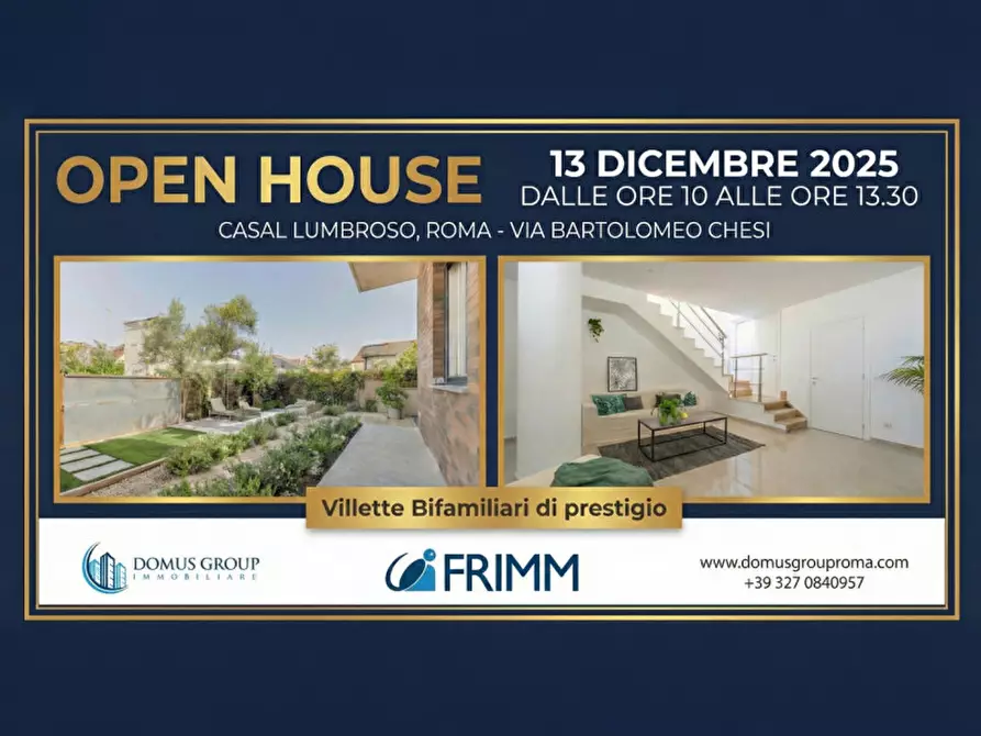 Immagine 1 di Villa in vendita  in Via Bartolomeo Chesi a Roma