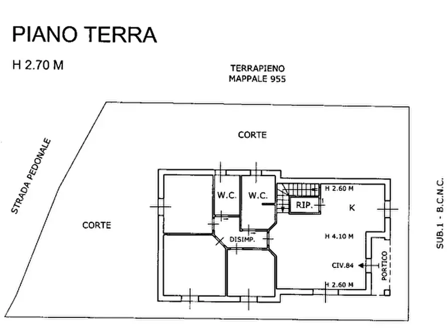 Immagine 16 di Villa in vendita  in VIA A.G. NORERO 84 a San Colombano Certenoli