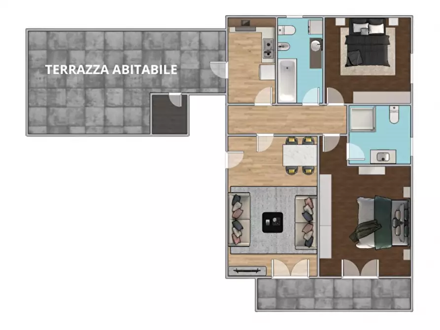 Immagine 20 di Appartamento in vendita  in Via Giovanni Comisso a Paese