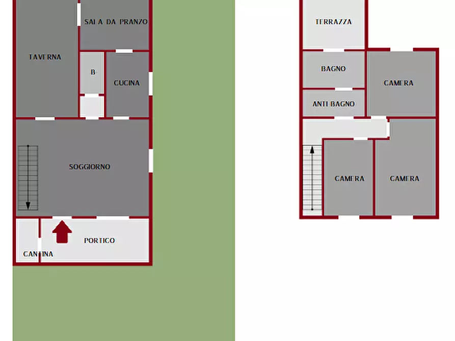 Immagine 26 di Villetta a schiera in vendita  in via raffaello 12 a Molinella