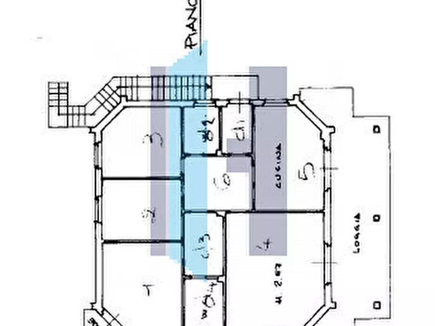 Immagine 44 di Appartamento in vendita  in Quartiere Bonoris 17 a Brescia