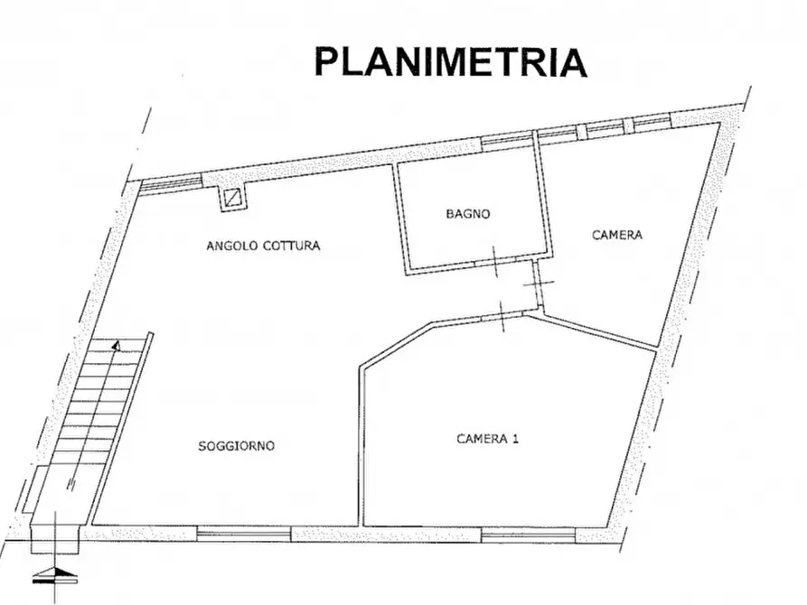 Immagine 1 di Appartamento in vendita  in Via XXV Aprile a Castiglione Del Lago