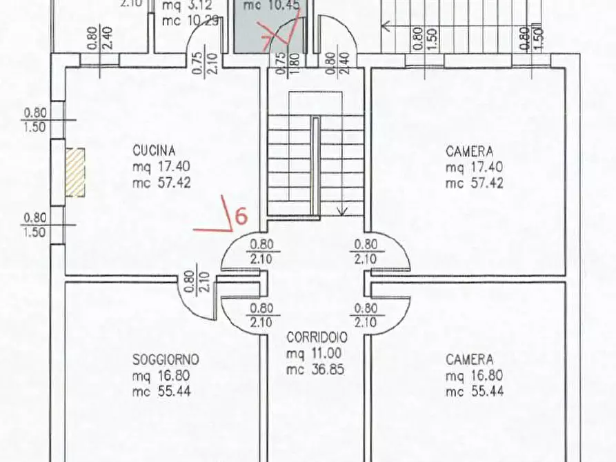 Immagine 3 di Casa indipendente in vendita  in Via Tunisi a Padova
