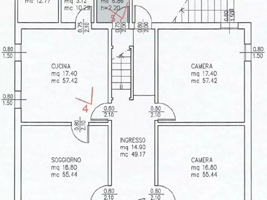 Immagine 4 di Casa indipendente in vendita  in Via Tunisi a Padova