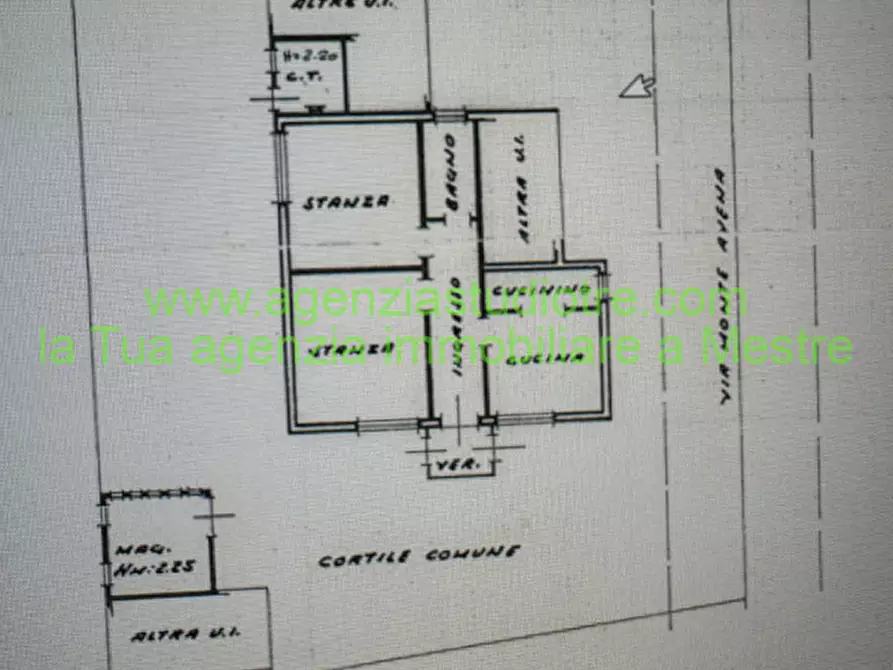 Immagine 25 di Casa bifamiliare in vendita  in via monte avena 3 a Venezia