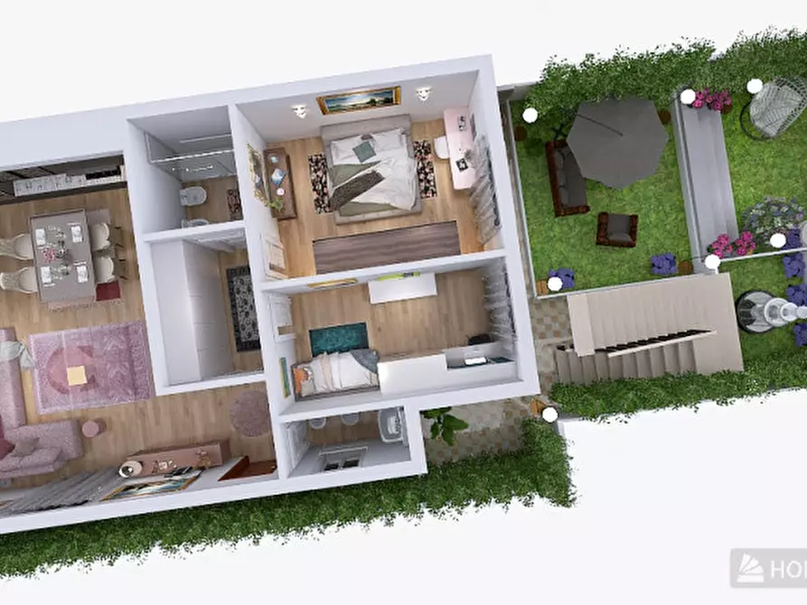 Immagine 32 di Appartamento in vendita  in via della pisana a Roma