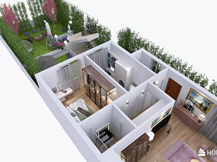 Immagine 35 di Appartamento in vendita  in via della pisana a Roma