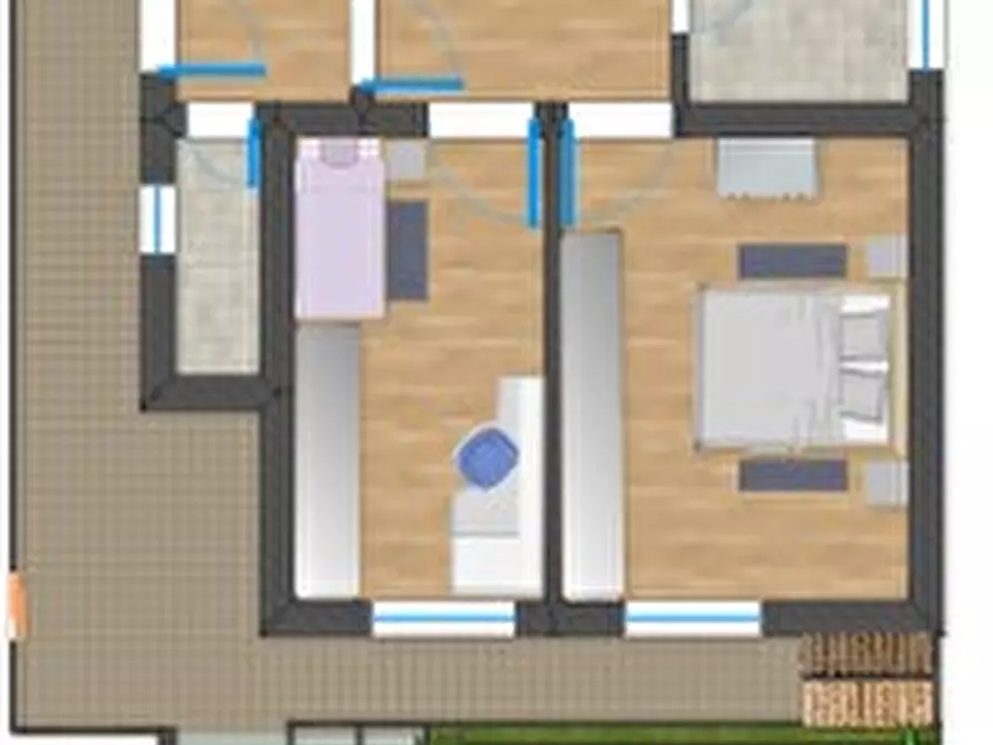 Immagine 38 di Appartamento in vendita  in via della pisana a Roma