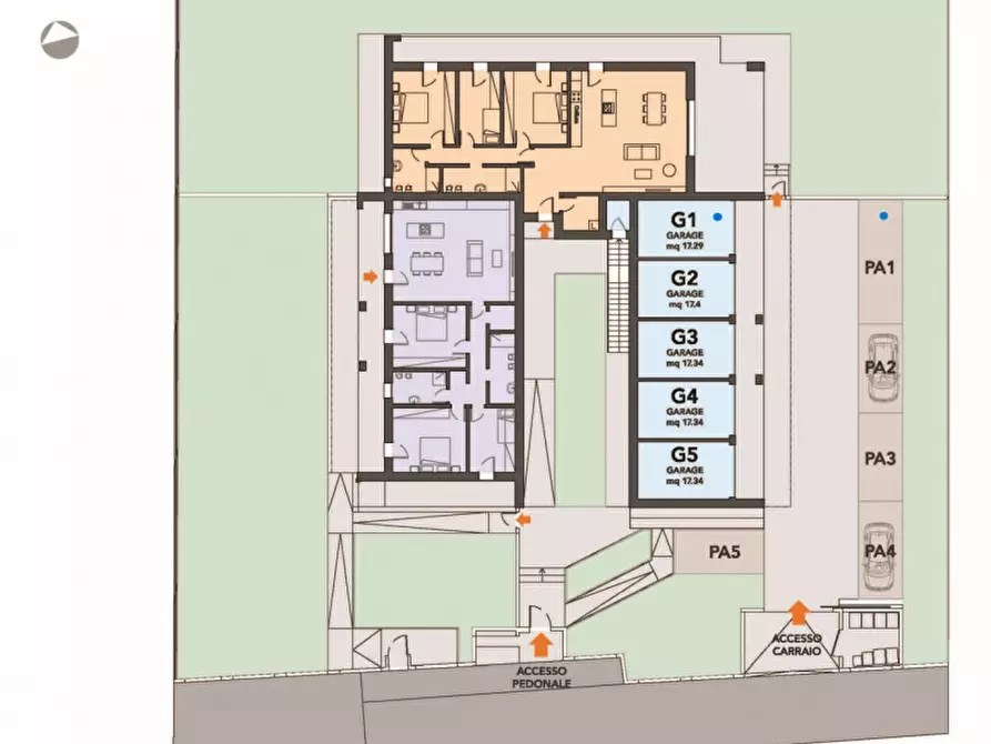 Immagine 11 di Appartamento in vendita  in Via Pelosa a Rubano