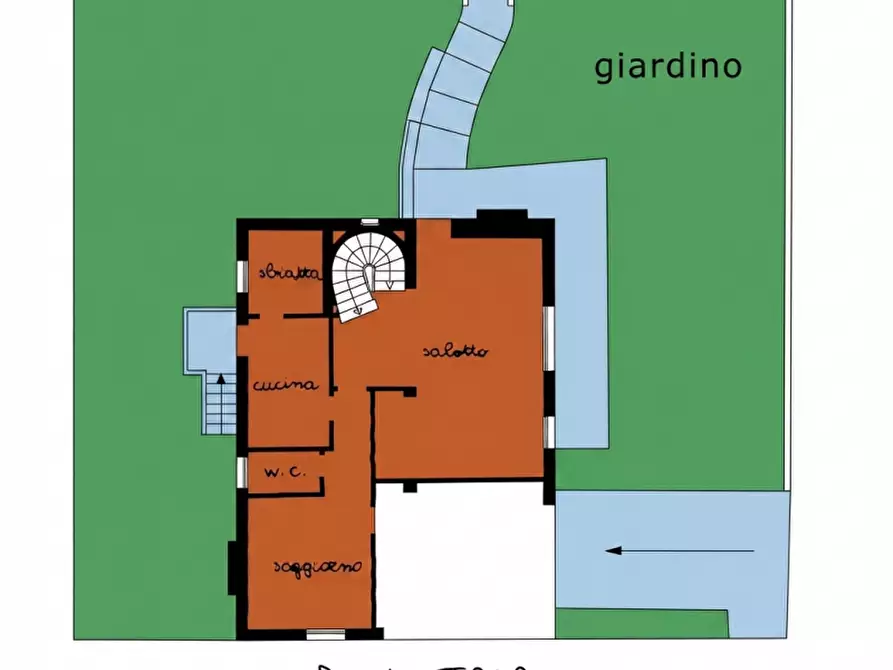 Immagine 31 di Casa indipendente in vendita  in via Pietro Confortini a Padova