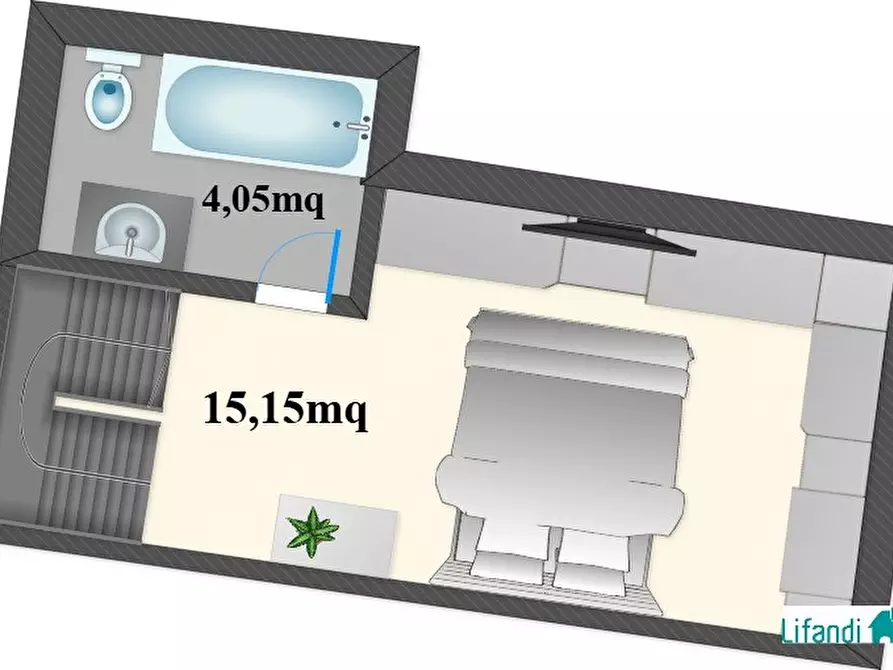 Immagine 17 di Appartamento in vendita  in via Giuseppe Garibaldi a Mezzolombardo
