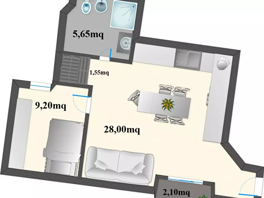 Immagine 18 di Appartamento in vendita  in via Giuseppe Garibaldi a Mezzolombardo