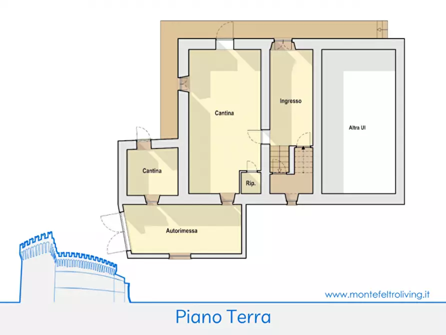 Immagine 35 di Rustico / casale in vendita  in Valenzano a Sestino