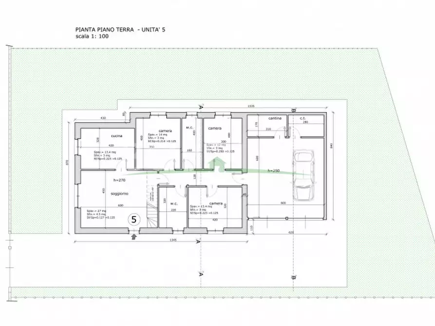 Immagine 22 di Villa in vendita  in Via XI Febbraio snc a Magliano Alfieri