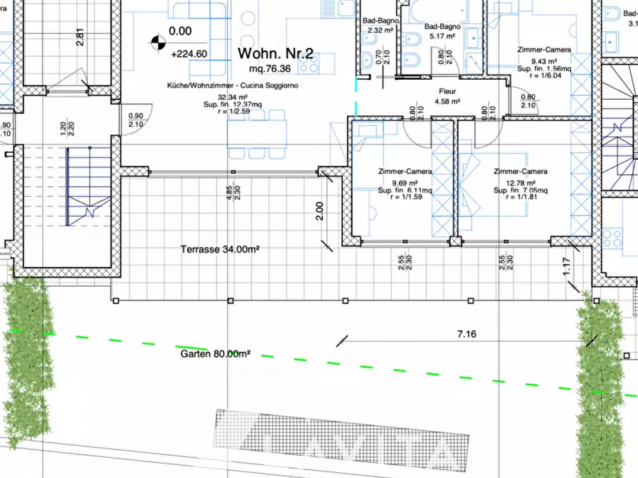 Immagine 30 di Appartamento in vendita  in via Negrelli a Ora .Auer.