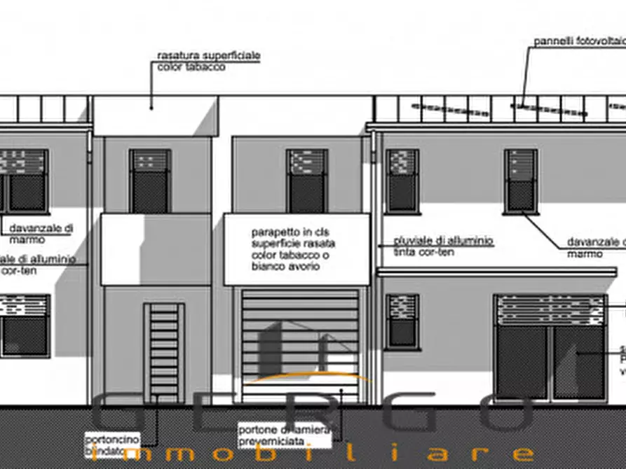 Immagine 2 di Casa trifamiliare in vendita  in Via Enrico Fermi a Vedelago