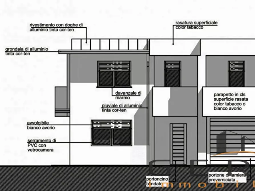 Immagine 2 di Casa trifamiliare in vendita  in Via Enrico Fermi a Vedelago