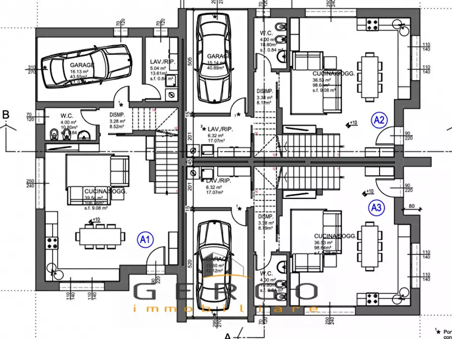 Immagine 31 di Casa trifamiliare in vendita  in Via Enrico Fermi a Vedelago
