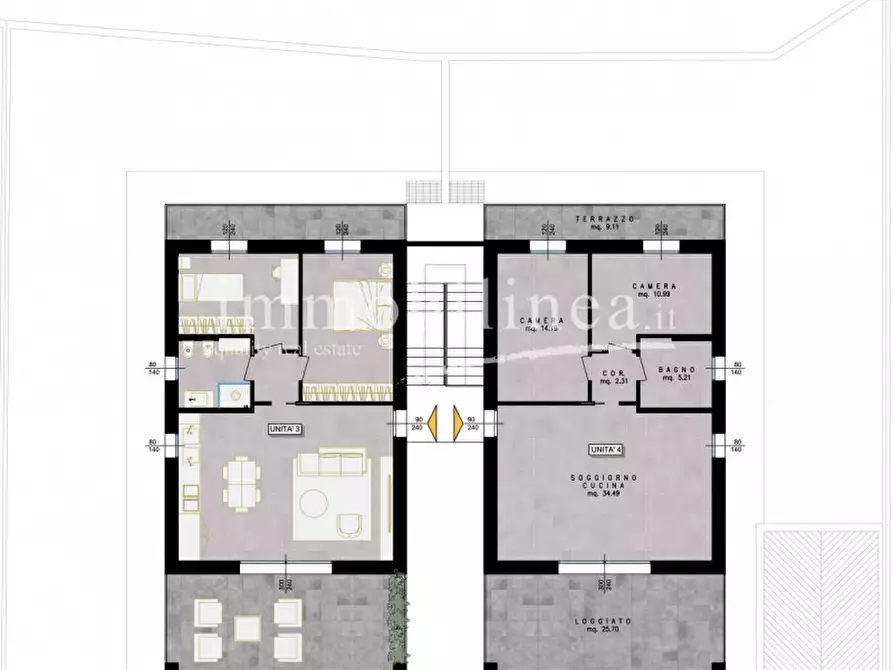 Immagine 23 di Appartamento in vendita  in Località Gazzoli a Costermano sul Garda