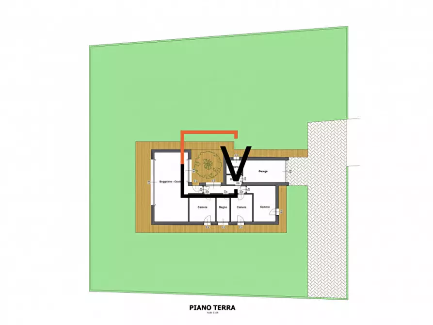 Immagine 4 di Terreno in vendita  in Via Papa Luciani a Marcon