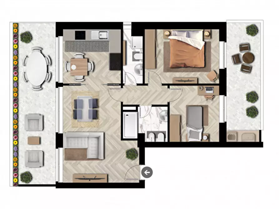 Immagine 20 di Appartamento in vendita  in VIA TONNARA a Milazzo