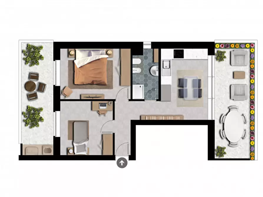 Immagine 21 di Appartamento in vendita  in VIA TONNARA a Milazzo