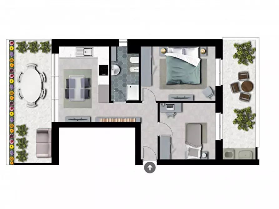 Immagine 22 di Appartamento in vendita  in VIA TONNARA a Milazzo