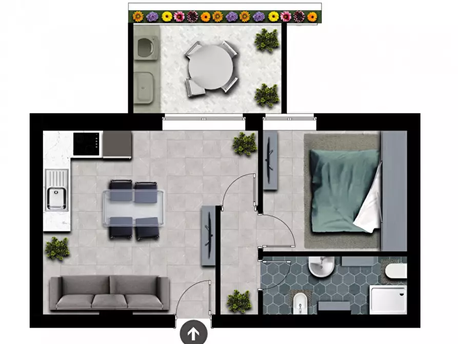 Immagine 23 di Appartamento in vendita  in VIA TONNARA a Milazzo