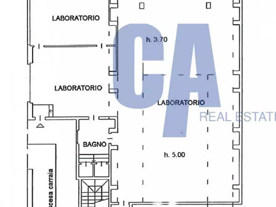 Immagine 1 di Laboratorio in vendita  in VIALE ESPINASSE CARLO a Milano