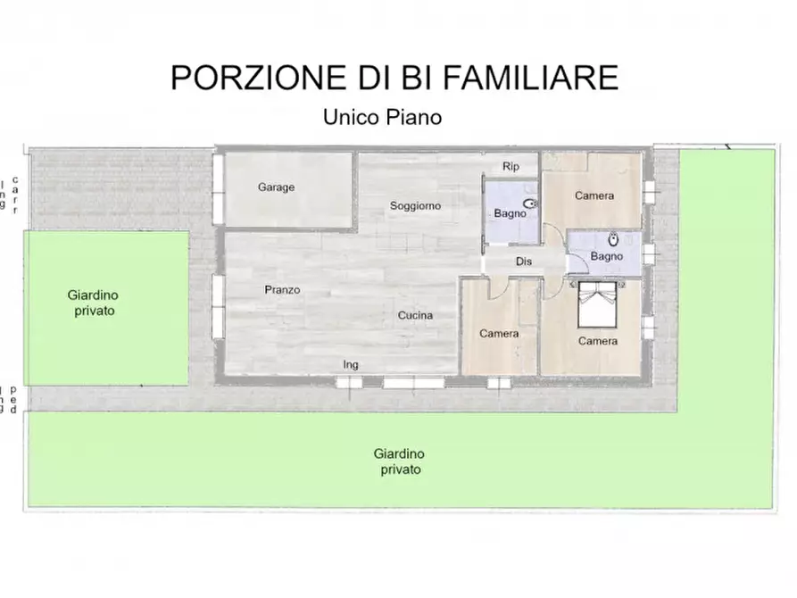 Immagine 2 di Casa bifamiliare in vendita  in santo stefano a Albignasego