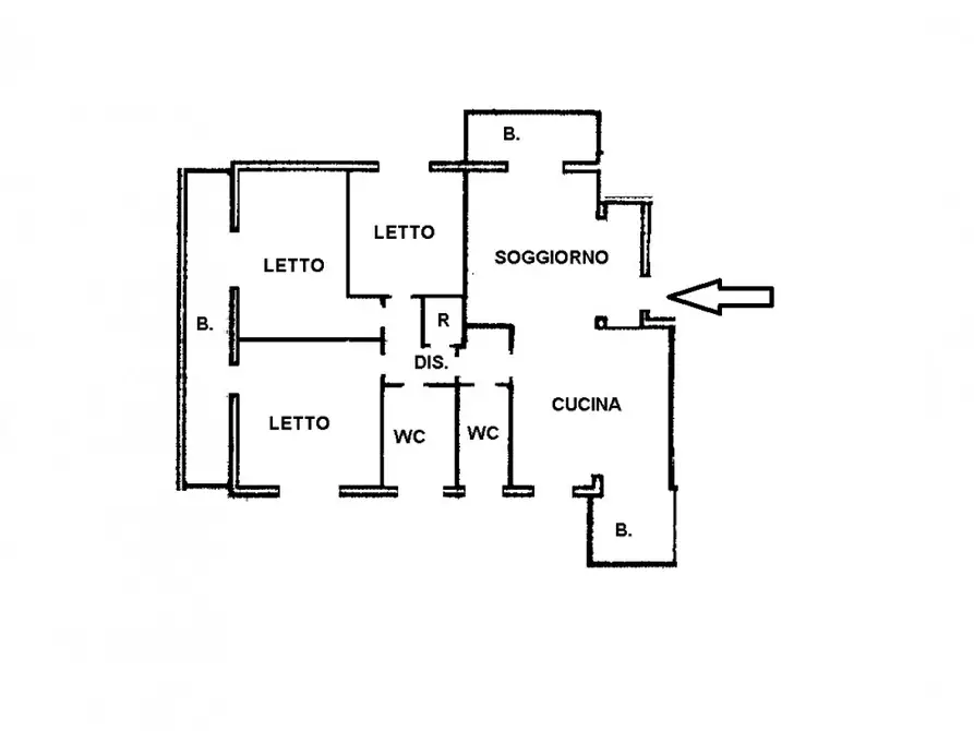 Immagine 12 di Appartamento in vendita  in via Nogarole 4 a Arcole