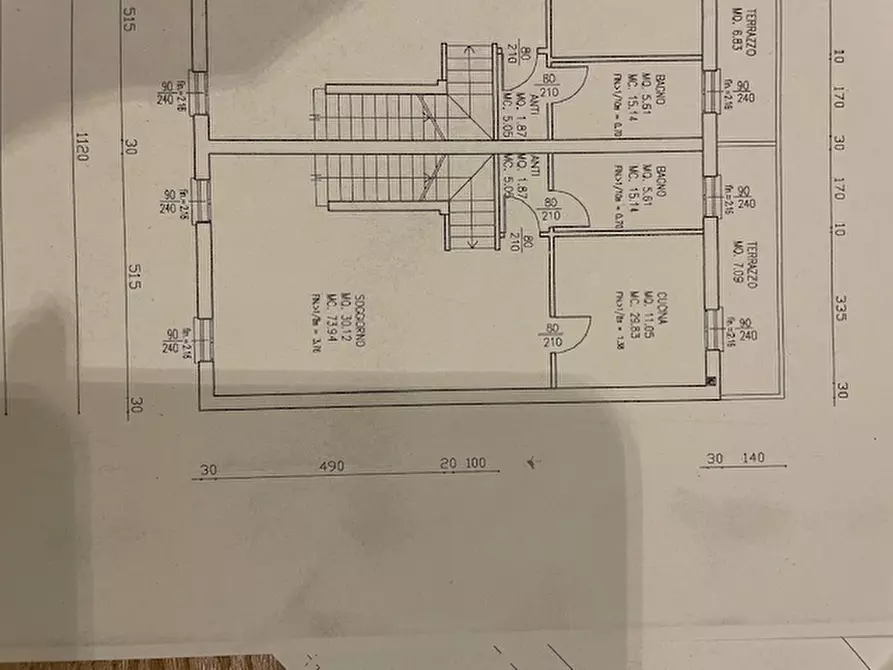 Immagine 28 di Villetta a schiera in vendita  a Campodarsego