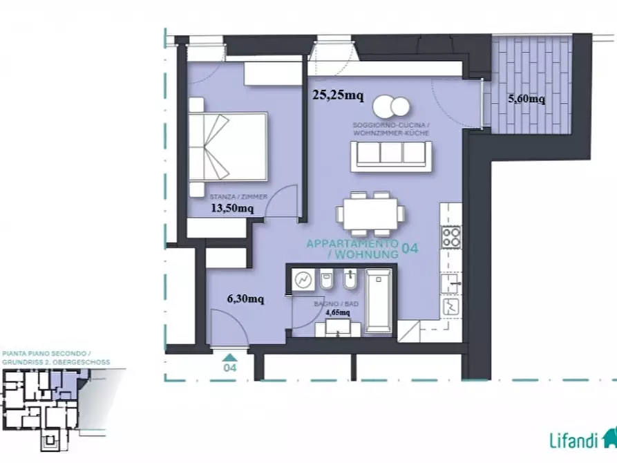 Immagine 8 di Appartamento in vendita  a Egna .Neumarkt.