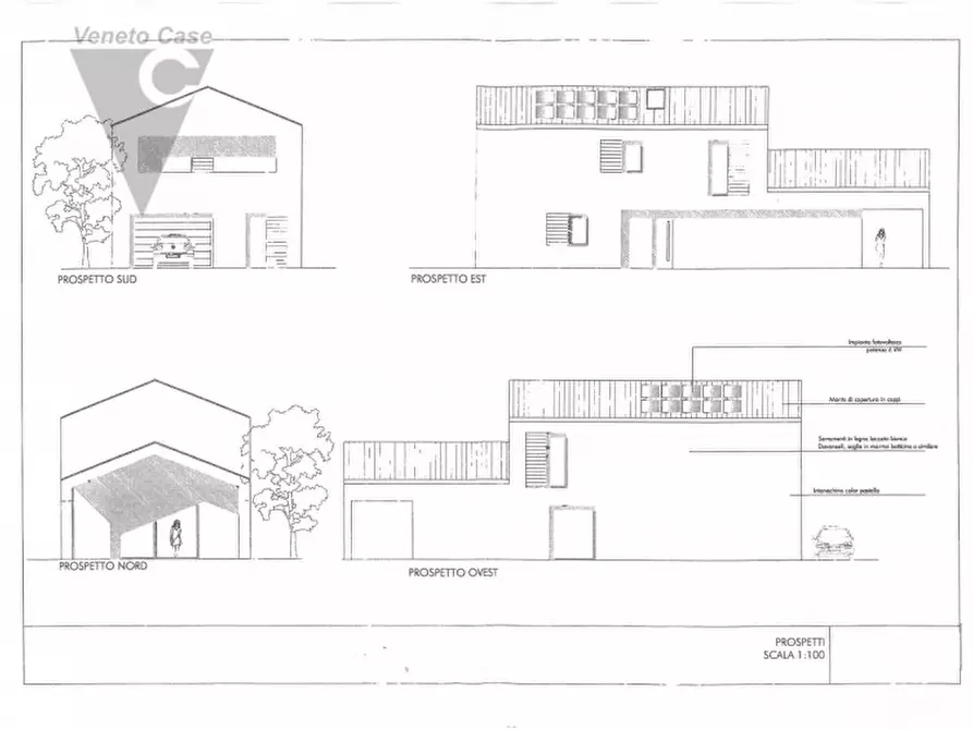 Immagine 4 di Casa indipendente in vendita  in VIA monte rosa a Saonara