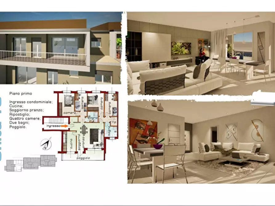 Immagine 10 di Appartamento in vendita  in VIA DEL SANTO a Limena