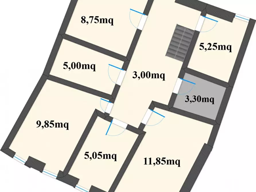 Immagine 10 di Rustico / casale in vendita  a Comano Terme